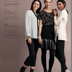 Cabi Kingston Trousers, Black, size 8, NWT